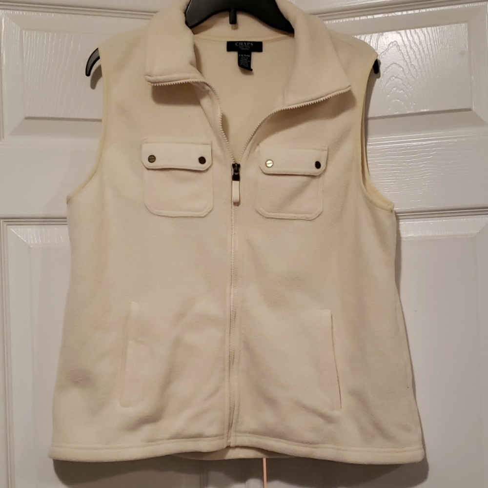 Chaps Petite XL fleece vest